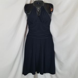 Dave & Johnny Black Cocktail Dress